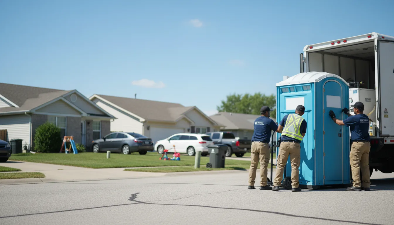 Standard Porta Potty Rentals in Poplar Grove, IL near me